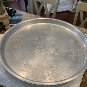 Vintage Aluminum Tray